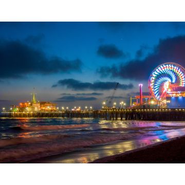 Lais Puzzle - Los Angeles, Ferris Wheel in Santa Monica. Kalifornien - 1.000 Teile