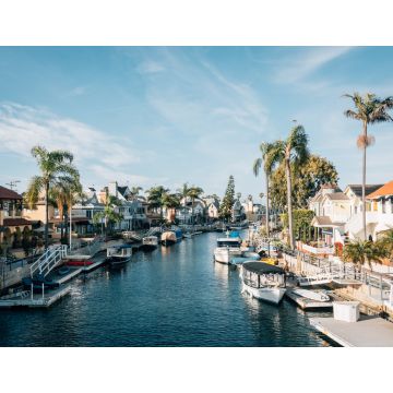 Lais Puzzle - Kanal mit Booten, Naples, Long Beach, Kalifornien - 1.000 Teile