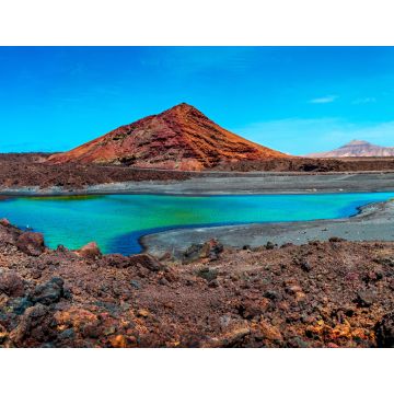 Lais Puzzle - Vulkanische Natur im Timanfaya-Nationalpark nahe der Seeküste in Lanzarote, Kanarische Inseln, Spanien - 1.000 Teile