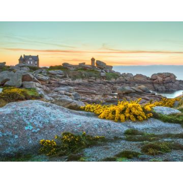Lais Puzzle - Abendstimmung an der Cote de Granit Rose, Bretagne, Frankreich - 1.000 Teile