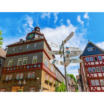 Lais Puzzle - Stadtbild auf dem Stadtplatz in Herborn, Deutschland - 1.000 Teile