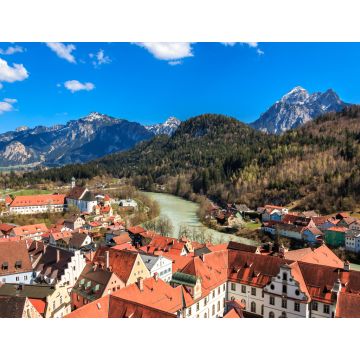 Lais Puzzle - Der Lech durch Füssen im Allgäu Bayern Deutschland - 1.000 Teile