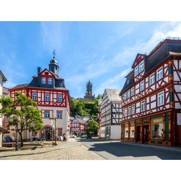 Lais Puzzle - Altes Rathaus und Schlossberg, Dillenburg, Hessen, Deutschland - 1.000 Teile
