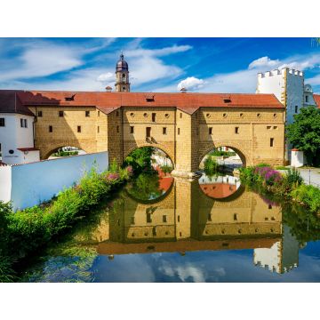 Lais Puzzle - Die Stadtbrille von Amberg in der Oberpfalz, Bayern - 1.000 Teile