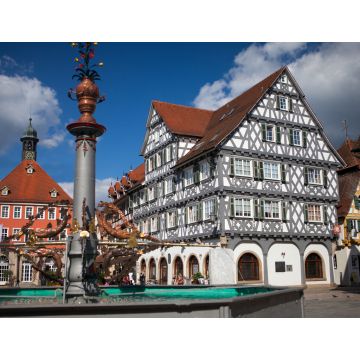 Lais Puzzle - ansicht von schorndorf mittelalterliche stadt deutschland baden württemberg remstal - 1.000 Teile