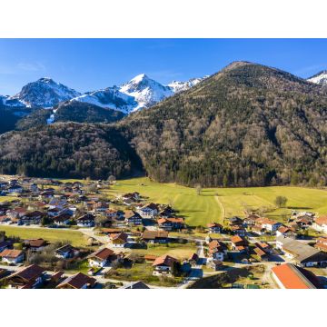 Lais Puzzle - Luftaufnahme, Blick auf Schleching im Achental, Landkreis Traunstein, Chiemgau, Tirol, Deutschland - 1.000 Teile
