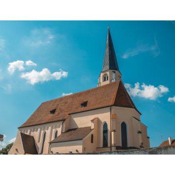 Lais Puzzle - Schöne Kirche an einem sonnigen Sommertag in Dietersburg, Bayern, Deutschland - 1.000 Teile