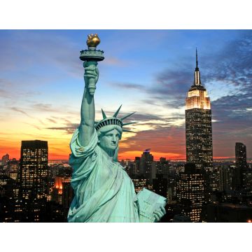 Lais Puzzle - Die Freiheitsstatue und die Skyline von New York City - 1.000 Teile
