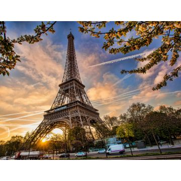 Lais Puzzle - Eiffelturm gegen den Sonnenaufgang in Paris, Frankreich - 1.000 Teile