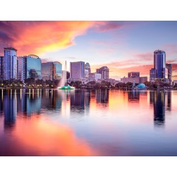 Lais Puzzle - Silhouette von Orlando, Florida - 1.000 Teile