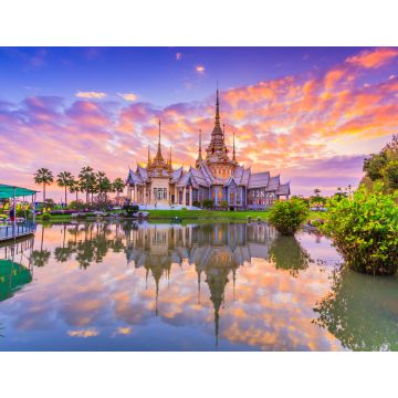 Lais Puzzle - Non Khum Tempel; Der Tempel von Sondej Toh in Thailand - 1.000 Teile