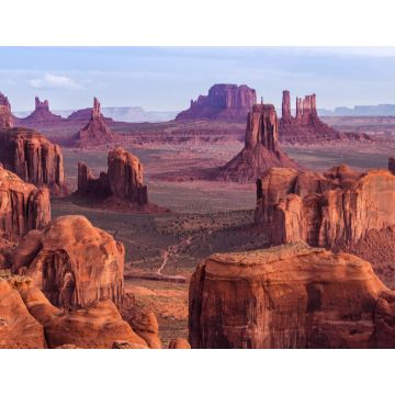 Lais Puzzle - Sonnenaufgang in Hunts Mesa navajo stammesgeschichtlicher Majestät in der Nähe von Monument Valley, Arizona, USA - 1.000 Teile