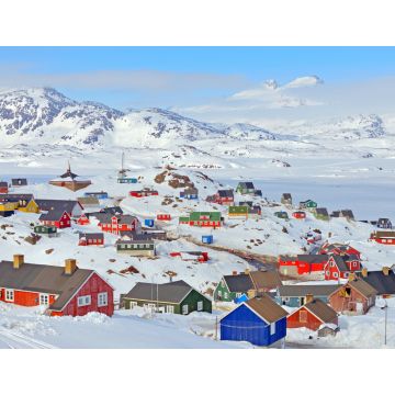 Lais Puzzle - Bunte Häuser in Grönland - 1.000 Teile