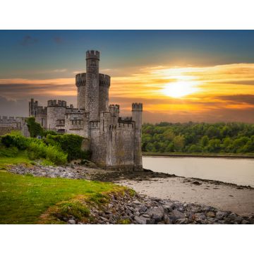 Lais Puzzle - Blackrock Castle und Sternwarte in Cork bei Sonnenuntergang, Irland - 1.000 Teile