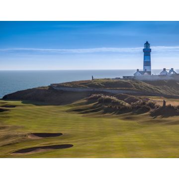 Lais Puzzle - Der Leuchtturm mit Blick auf den alten Head of Kinsale Golfplatz in der Grafschaft Cork, Irland - 1.000 Teile