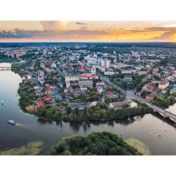 Lais Puzzle - Vinnitsa Ukraine Stadtbild Luftaufnahme Panorama Vinnytsia - 1.000 Teile