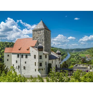 Lais Puzzle - Burg Prunn idyllisch über dem Altmühltal in Niederbayern - 1.000 Teile