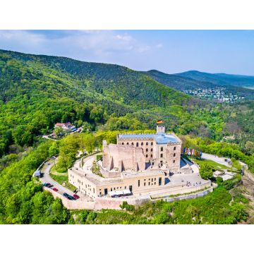 Lais Puzzle - Hambacher Schloss oder Hambach Castle, Luftaufnahme. Rheinland-Pfalz, Deutschland - 1.000 Teile