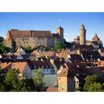 Lais Puzzle - Burg Kaiserburg in Nürnberg mit Altstadt im Sommer - 1.000 Teile