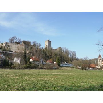 Lais Puzzle - Pappenheim - Bayern - Burg mit katholischer Kirche - 1.000 Teile