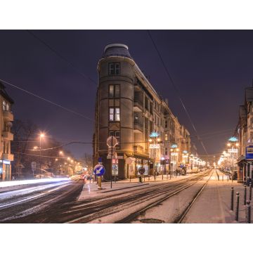 Lais Puzzle - Nachtverkehr in der Stadt Zabrze, Polen - 1.000 Teile