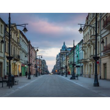 Lais Puzzle - Piotrkowska-Straße in der Stadt Lodz, Lodzkie, Polen - 1.000 Teile