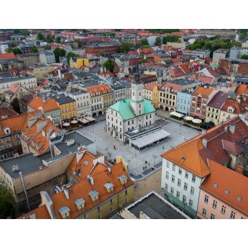 Lais Puzzle - Stadt Gliwice - Panorama der Stadt - Marktplatz Polen - 1.000 Teile