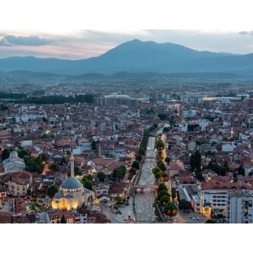 Lais Puzzle - Schöne Prizren, Kosovo Stadtbild nach Sonnenuntergang - 1.000 Teile