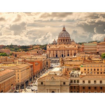 Lais Puzzle - Panoramablick auf Rom mit dem Petersdom in der Vatikanstadt, Italien. Skyline von Rom. Rom Architektur und Wahrzeichen, Stadtbild - 1.000 Teile