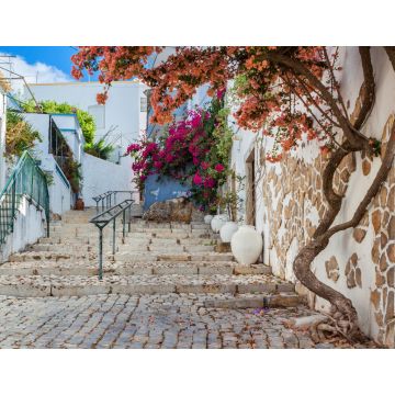 Lais Puzzle - Bunte Dorfstraße, Estoi, Portugal, Faro - 1.000 Teile