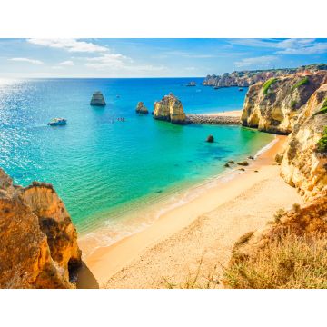 Lais Puzzle - Schöner Sandstrand in der Nähe von Lagos in Panta da Piedade, Algarve, Portugal - 1.000 Teile