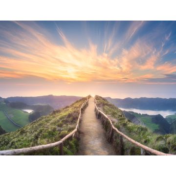 Lais Puzzle - Berglandschaft Insel Ponta Delgada, Azoren, Portugal - 1.000 Teile