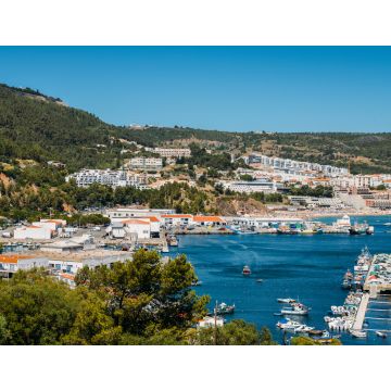 Lais Puzzle - Blick auf Sesimbra, Setubal Portugal an der Atlantikküste - 1.000 Teile