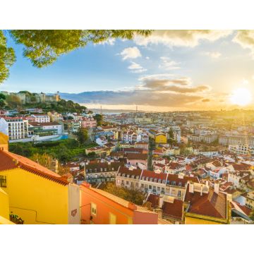Lais Puzzle - Panoramablick auf Lissabon bei Sonnenuntergang, Portugal - 1.000 Teile