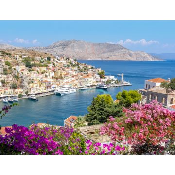 Lais Puzzle - Stadtbild von Symi, Dodekanes-Inseln, Griechenland - 1.000 Teile