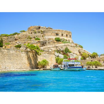 Lais Puzzle - Die Insel Spinalonga ist eine beliebte Touristenattraktion auf Kreta, Griechenland - 1.000 Teile