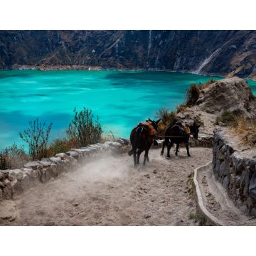 Lais Puzzle - Vulkan Quilotoa in Ecuador - 1.000 Teile