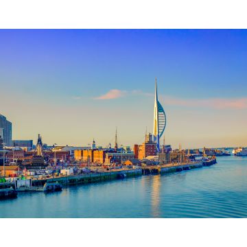 Lais Puzzle - Portsmouth, England, Hafen von Portsmouth am späten Abend - 1.000 Teile