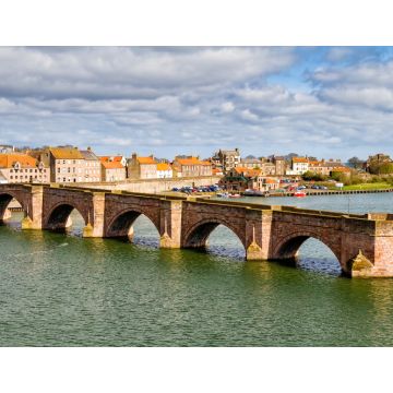 Lais Puzzle - Der Fluss Tweed und die alte Brücke von Berwick, Berwick-upon-Tweed, Northumberland, England - 1.000 Teile