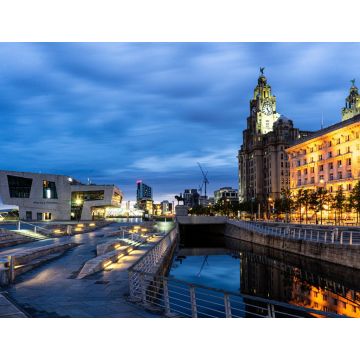 Lais Puzzle - Liverpool Merseyside am Morgen, England - 1.000 Teile