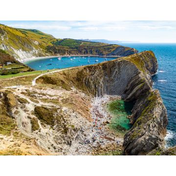 Lais Puzzle - Lulworth Bucht in der Landschaft, England - 1.000 Teile