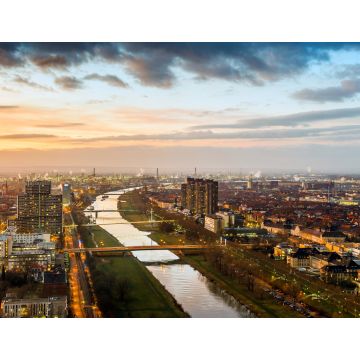 Lais Puzzle - Ansicht von Mannheim bei Sonnenuntergang, Baden Württemberg, Deutschland - 1.000 Teile