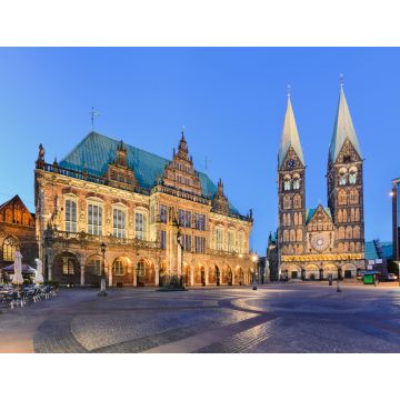 Lais Puzzle - Ansicht von Rathaus und Dom zu Bremen, Bremen, Deutschland - 1.000 Teile