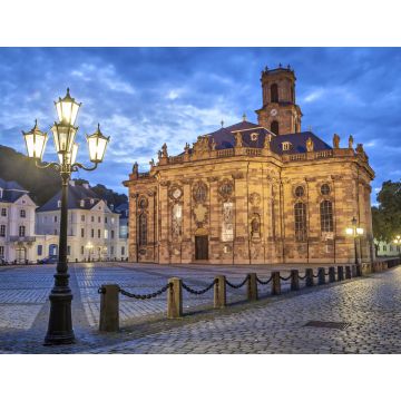 Lais Puzzle - Ansicht der Kirche in Saarbrücken, Deutschland. - 1.000 Teile