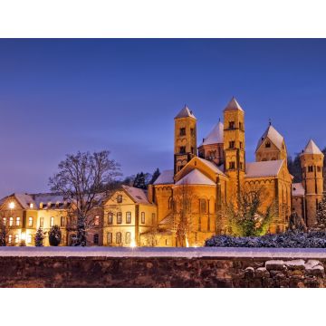 Lais Puzzle - Ansicht der Abteikirche Maria Laach, Rheinland-Pfalz, Deutschland. - 1.000 Teile