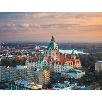 Lais Puzzle - Ansicht des Rathauses von Hannover, Deutschland. - 1.000 Teile