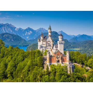 Lais Puzzle - Blick auf Schloss Neuschwanstein, Deutschland - 1.000 Teile