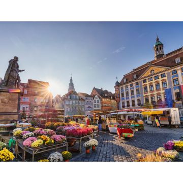Lais Puzzle - Ansicht des Marktplatzes in Coburg, Bundesland Bayern, Deutschland - 1.000 Teile