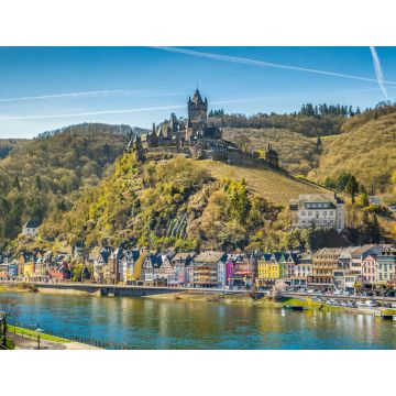 Lais Puzzle - Ansicht der historischen Stadt Cochem mit Mosel, Rheinland-Pfalz, Deutschland. - 1.000 Teile