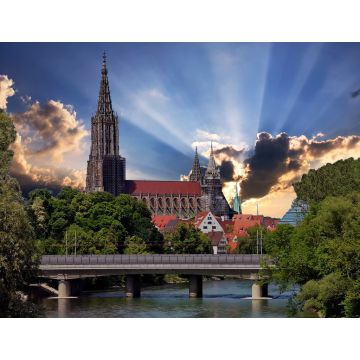 Lais Puzzle - Ansicht des Münsters in Ulm, Baden Würtemberg, Deutschland - 1.000 Teile